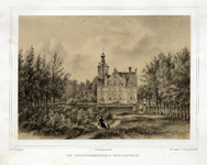 135911 Gezicht op de achtergevel van het kasteel Zuilenstein bij Amerongen, uit het noordoosten.